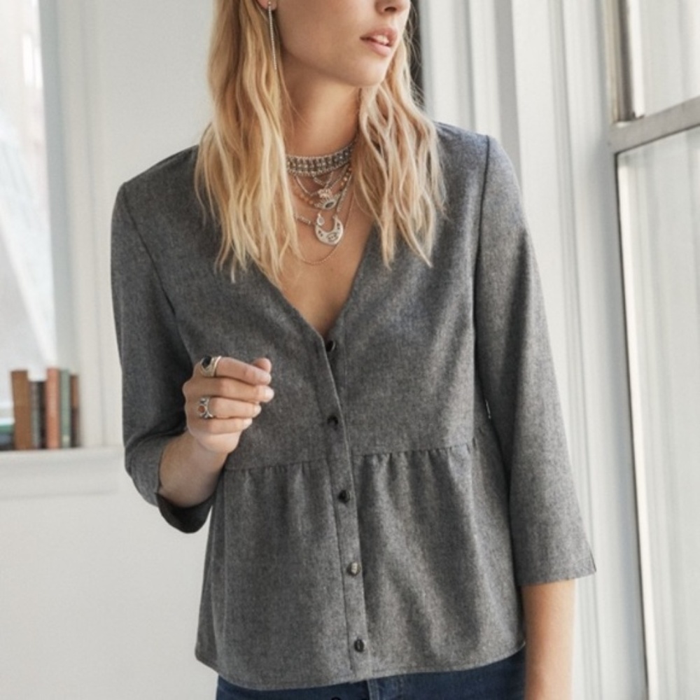 Sezane Leona Blouse
